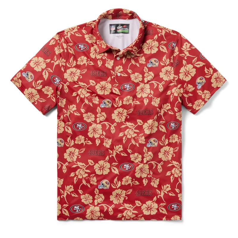 SAN FRANCISCO 49ERS PUA PERFORMANCE POLO sold by Reyn Spooner