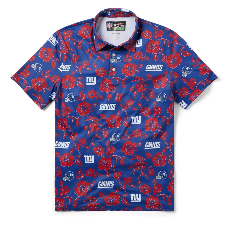 NEW YORK GIANTS PUA PERFORMANCE POLO sold by Reyn Spooner