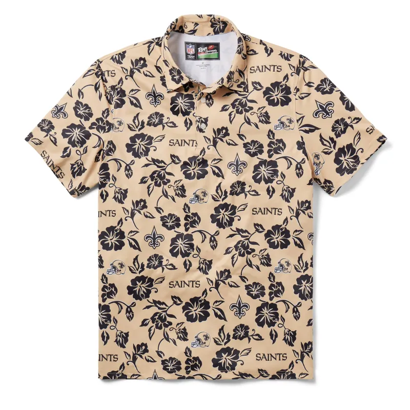 NEW ORLEANS SAINTS PUA PERFORMANCE POLO sold by Reyn Spooner