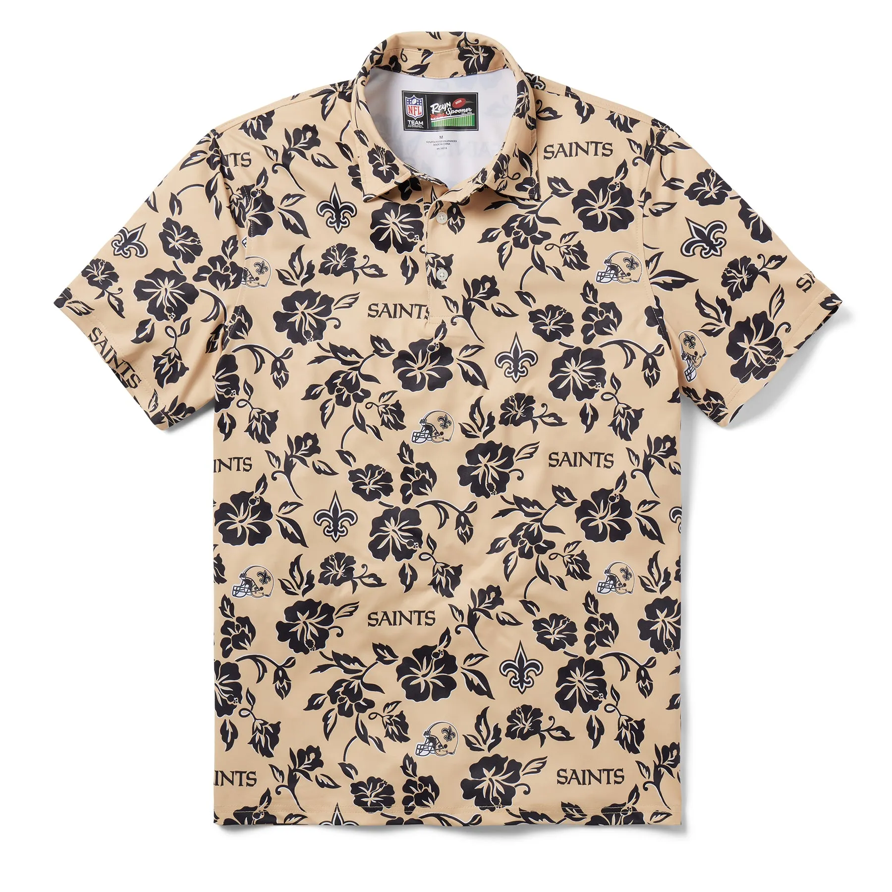 NEW ORLEANS SAINTS PUA PERFORMANCE POLO sold by Reyn Spooner