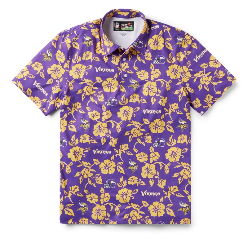 MINNESOTA VIKINGS PUA PERFORMANCE POLO sold by Reyn Spooner