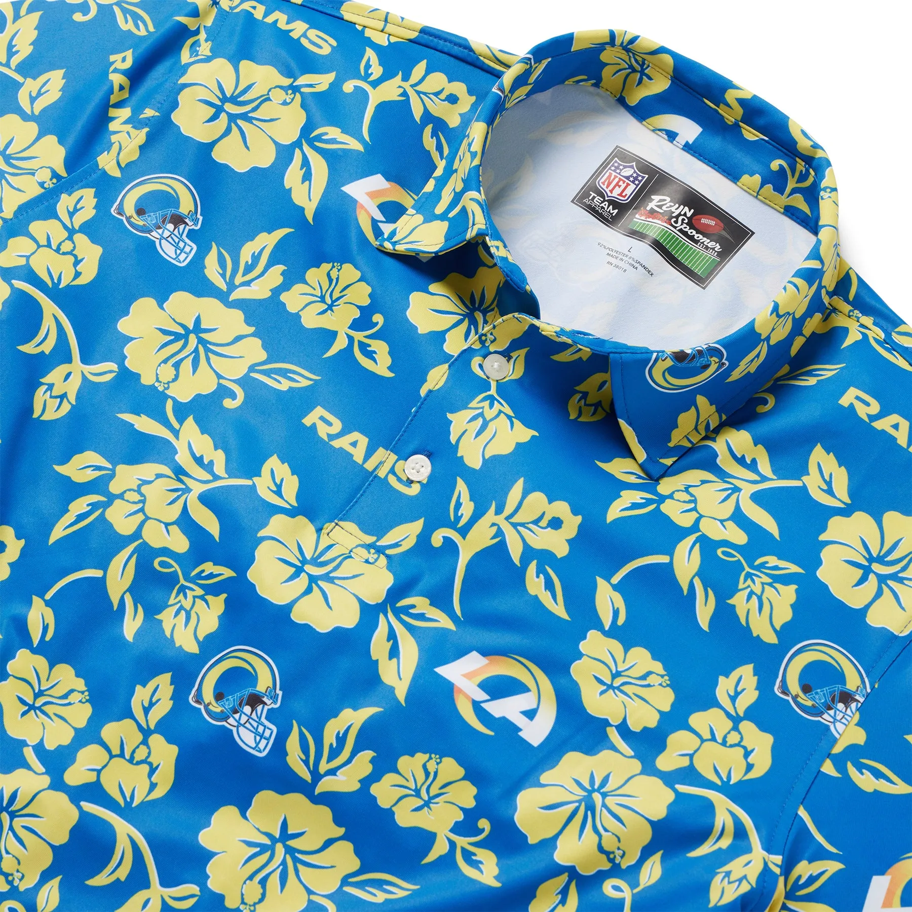 LOS ANGELES RAMS PUA PERFORMANCE POLO sold by Reyn Spooner product image thumbnail 2