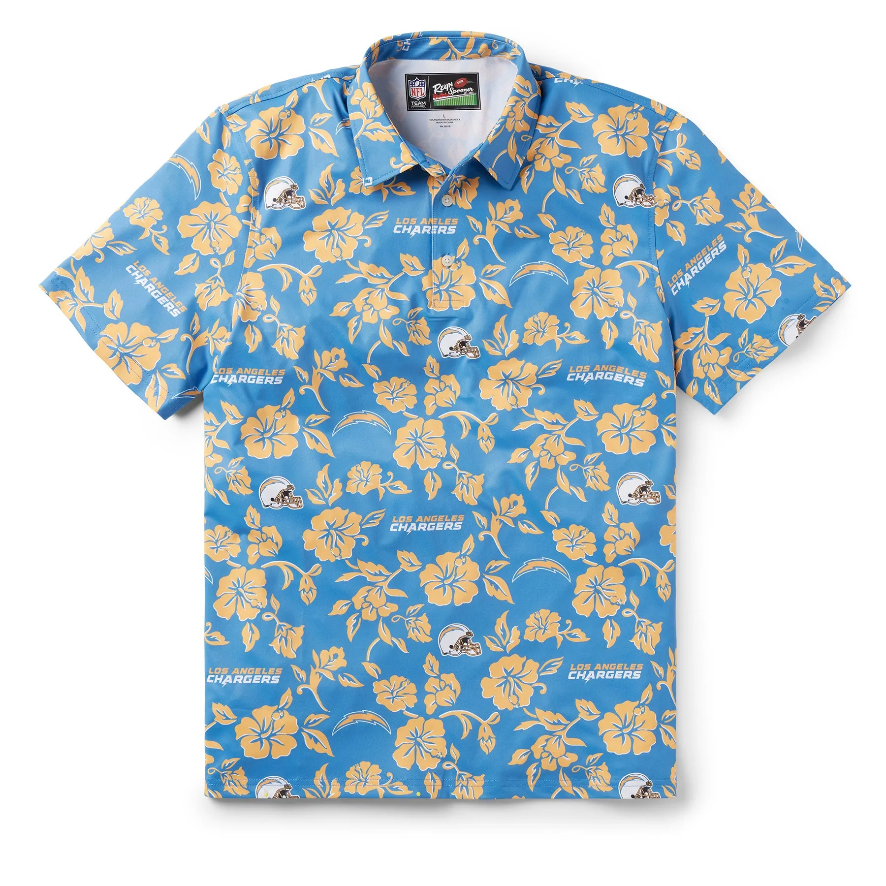 LOS ANGELES CHARGERS PUA PERFORMANCE POLO sold by Reyn Spooner