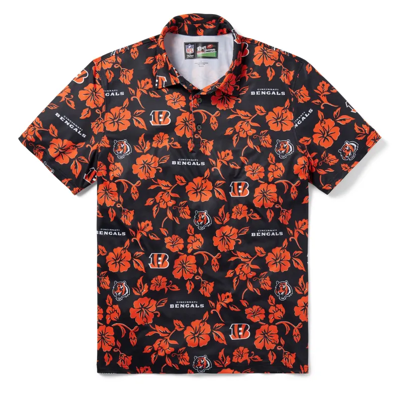 CINCINNATI BENGALS PUA PERFORMANCE POLO sold by Reyn Spooner