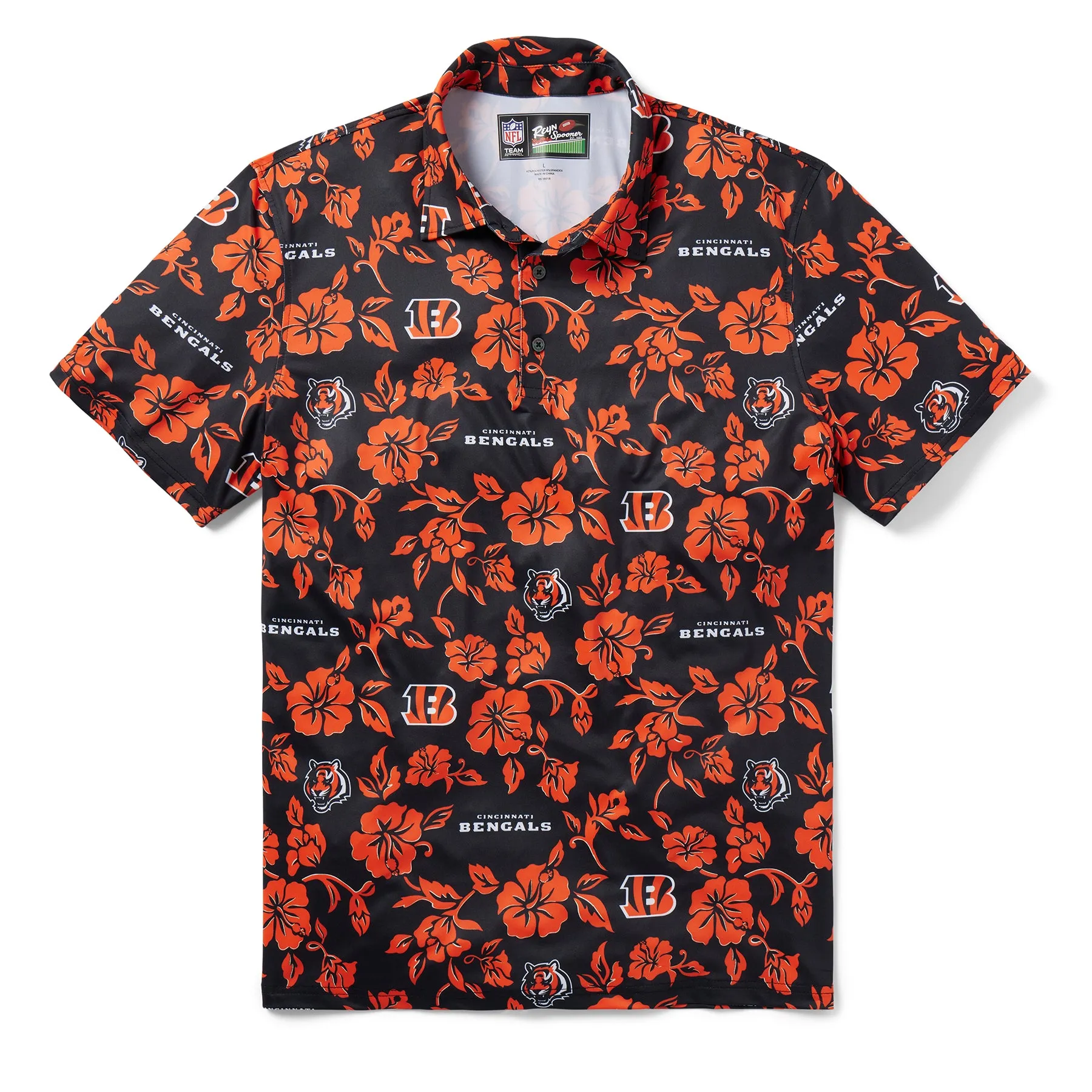 CINCINNATI BENGALS PUA PERFORMANCE POLO sold by Reyn Spooner