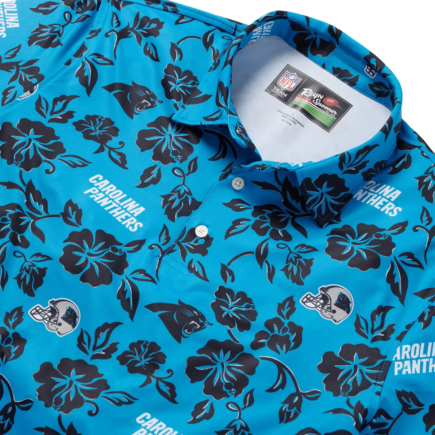 CAROLINA PANTHERS PUA PERFORMANCE POLO sold by Reyn Spooner product image thumbnail 2