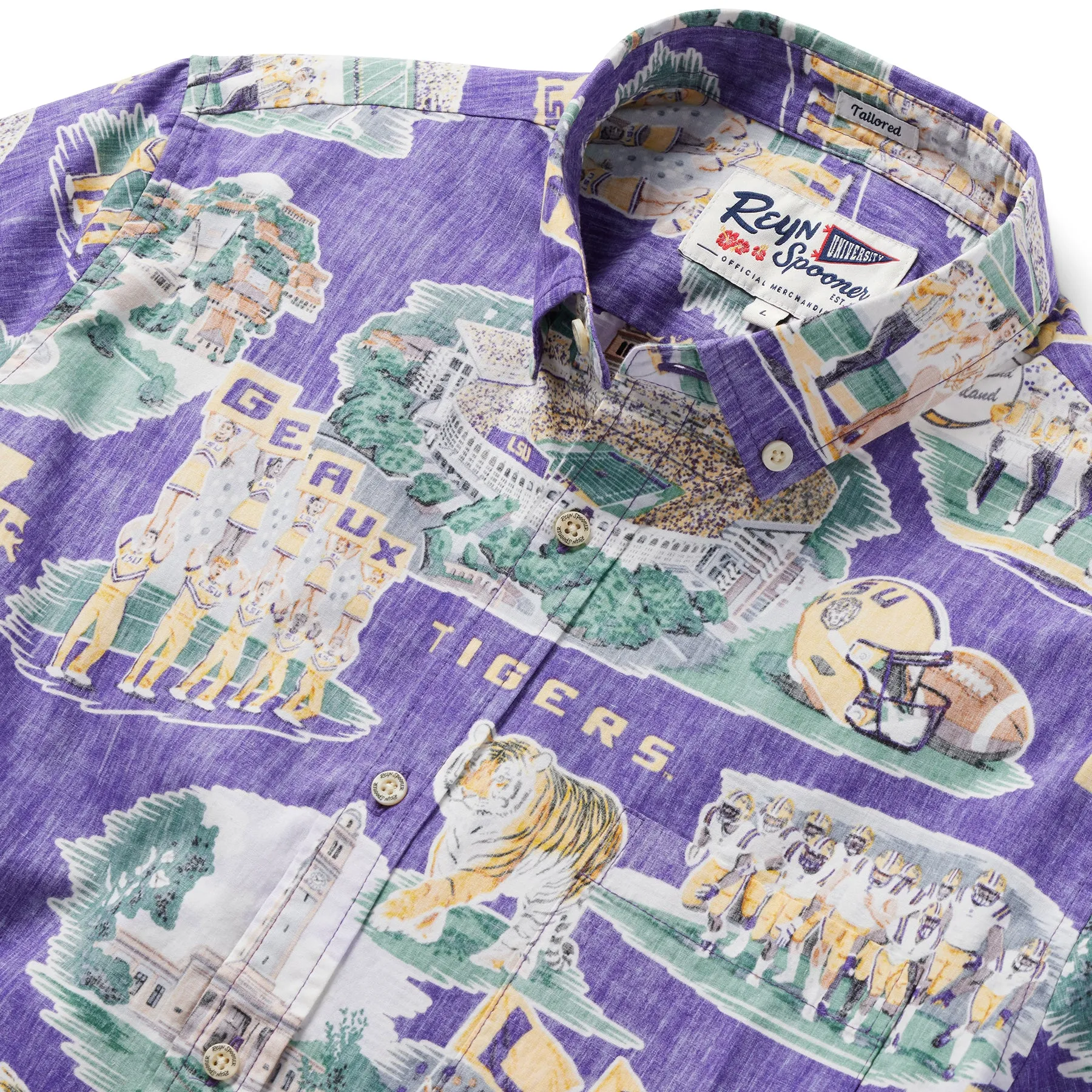 LOUISIANA STATE UNIVERSITY SCENIC sold by Reyn Spooner product image thumbnail 4