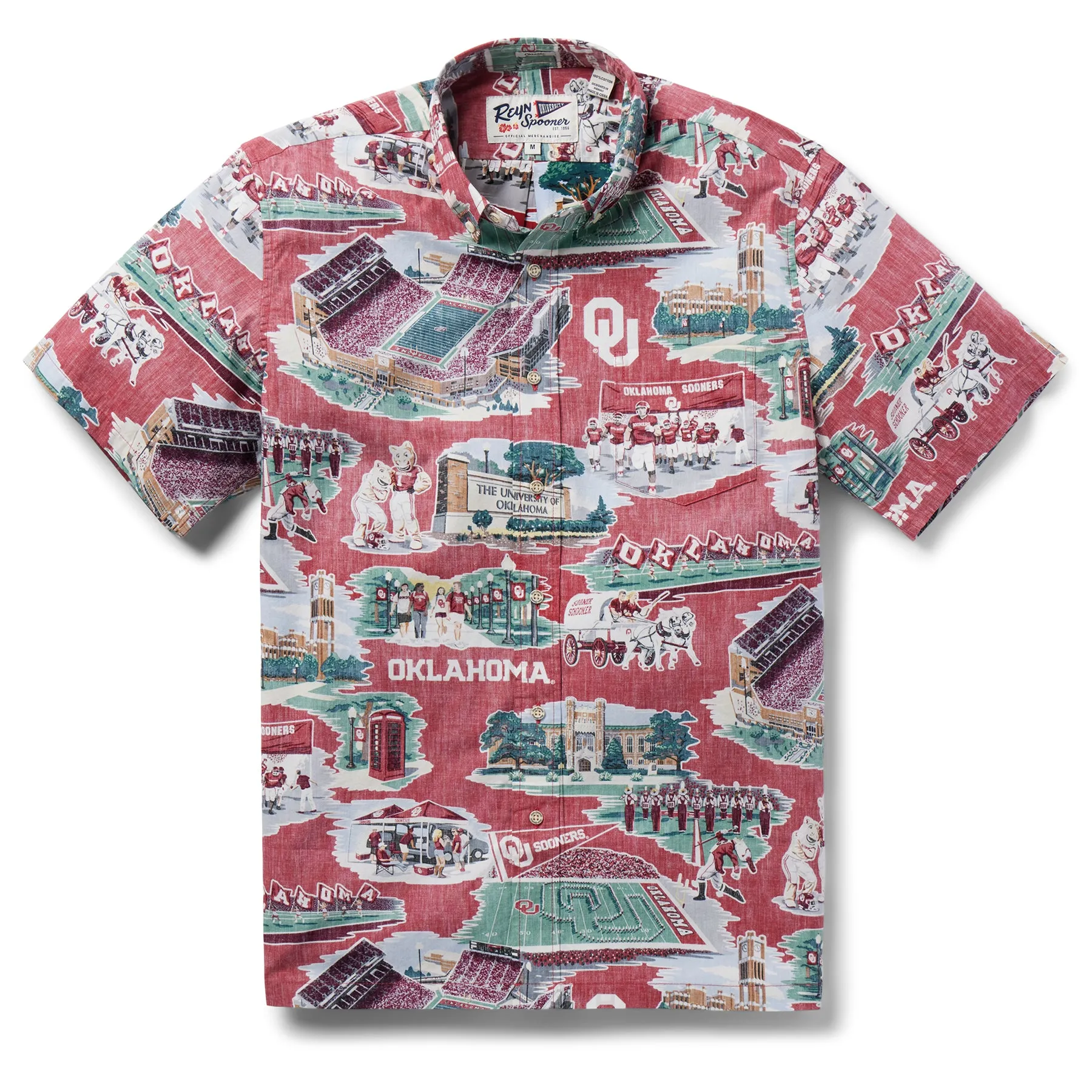 UNIVERSITY OF OKLAHOMA SCENIC sold by Reyn Spooner