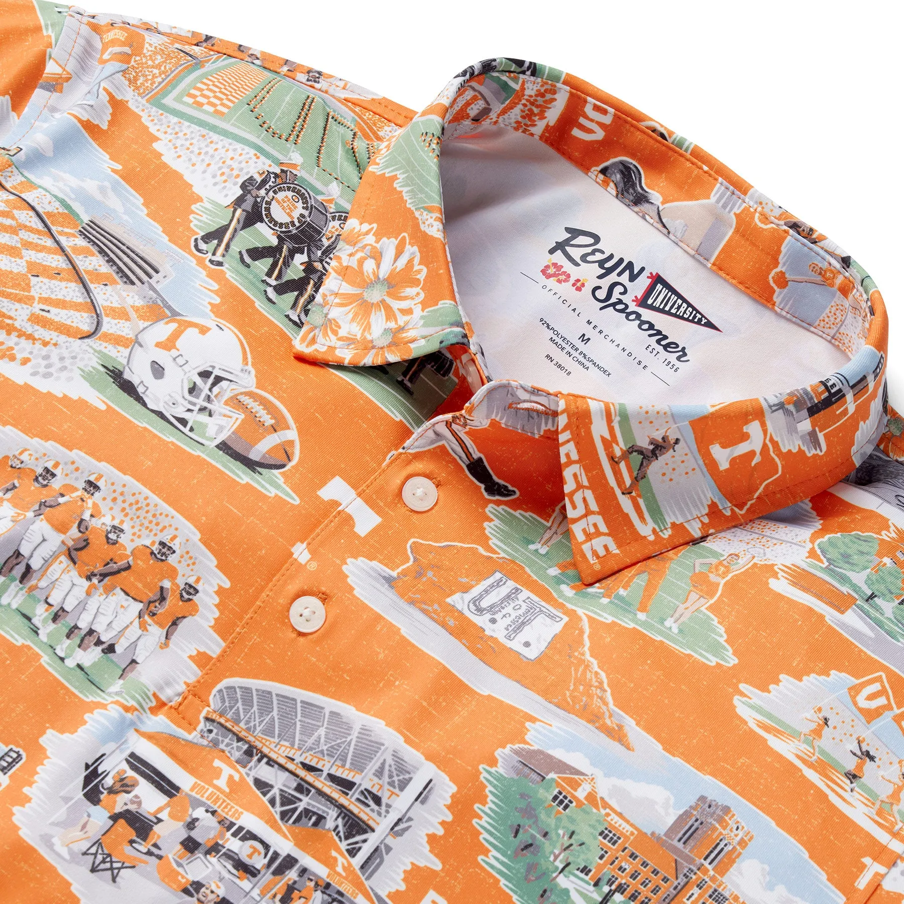 UNIVERSITY OF TENNESSEE SCENIC PERFORMANCE POLO sold by Reyn Spooner product image thumbnail 2