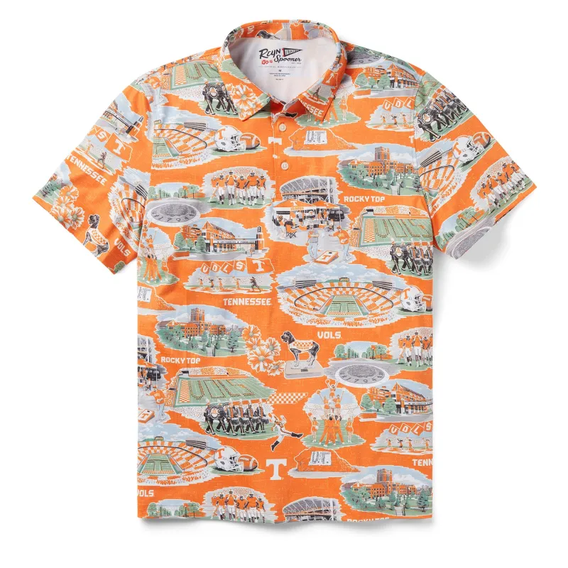 UNIVERSITY OF TENNESSEE SCENIC PERFORMANCE POLO sold by Reyn Spooner