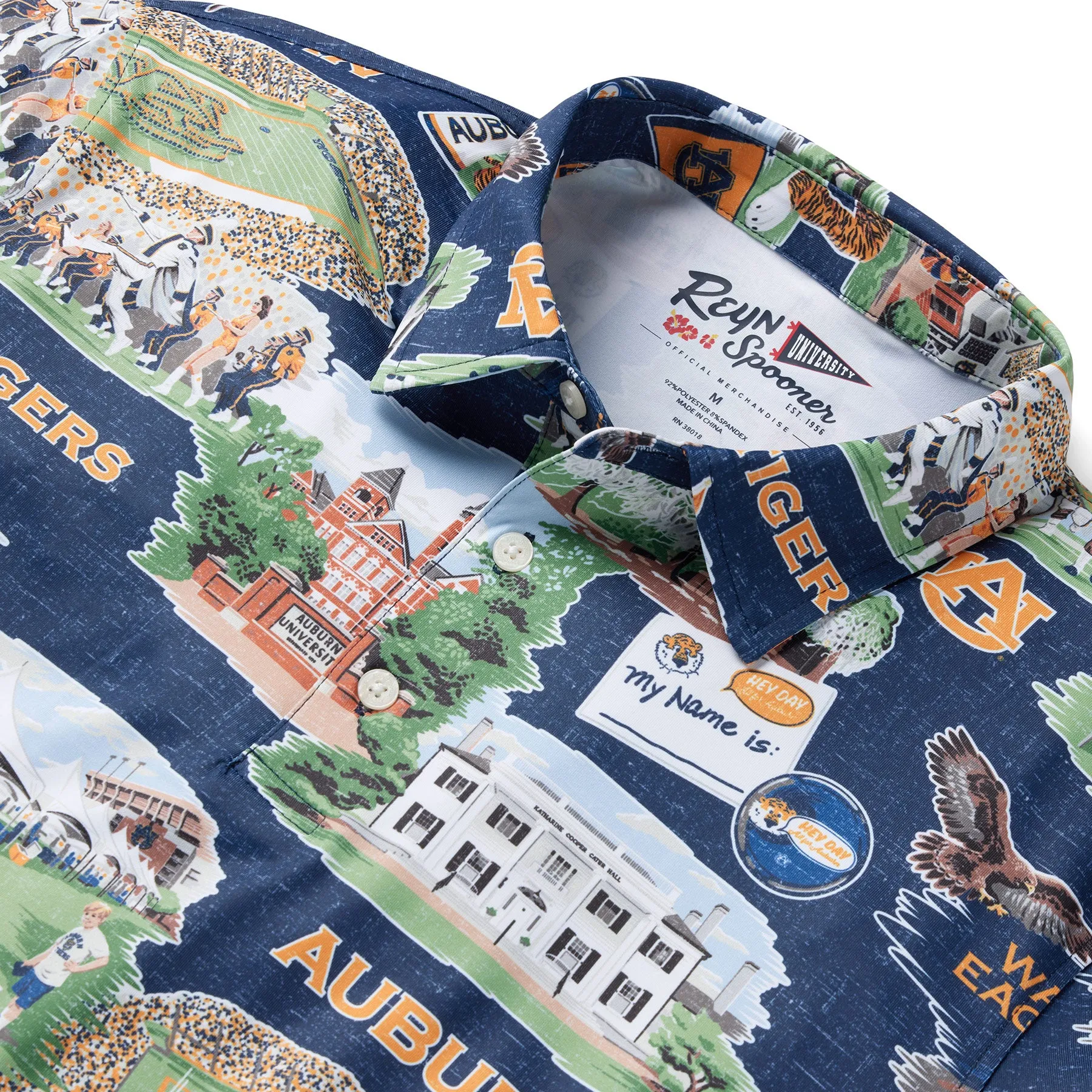AUBURN UNIVERSITY SCENIC PERFORMANCE POLO sold by Reyn Spooner product image thumbnail 2