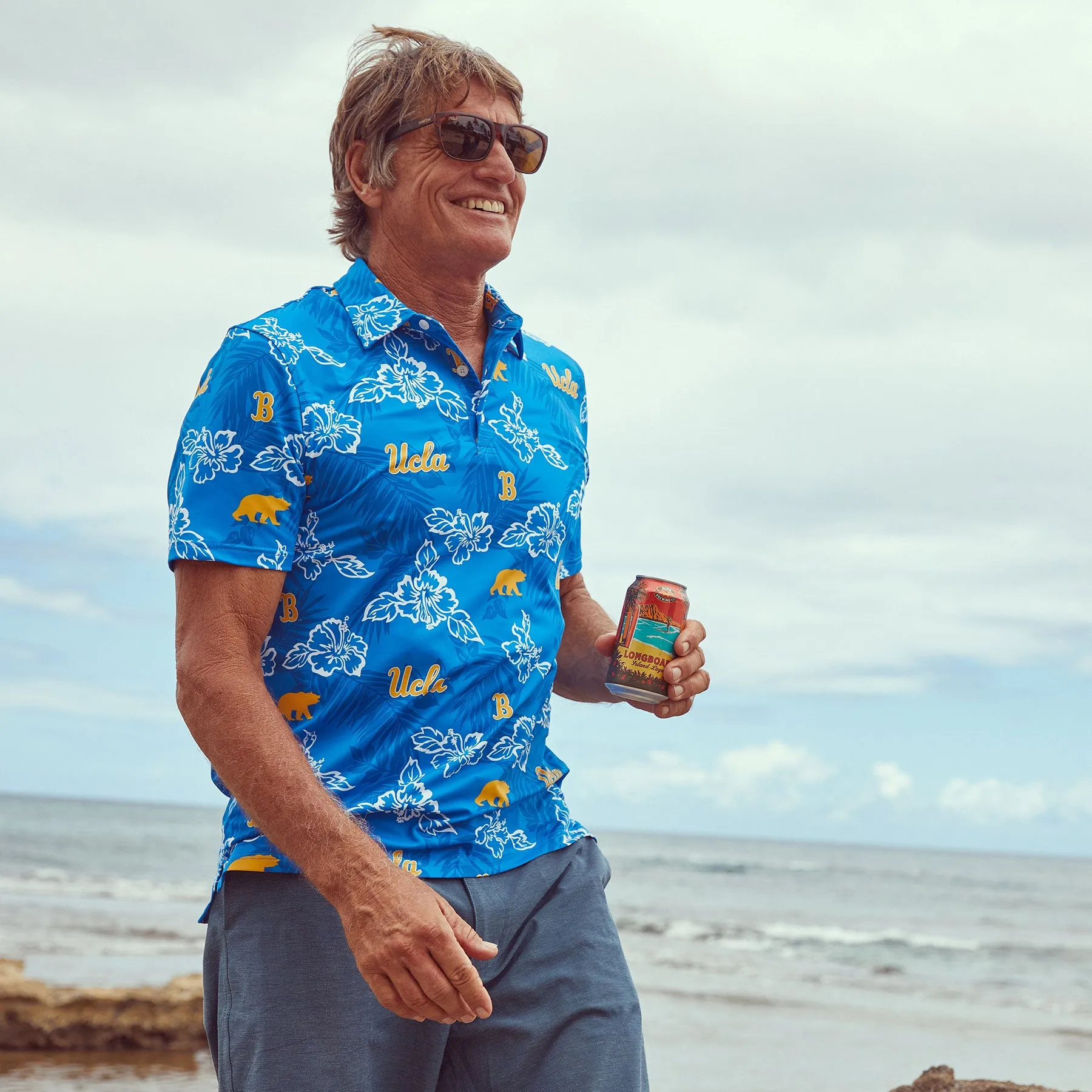 UNIVERSITY OF CALIFORNIA LOS ANGELES PUA PERFORMANCE POLO sold by Reyn Spooner product image thumbnail 3