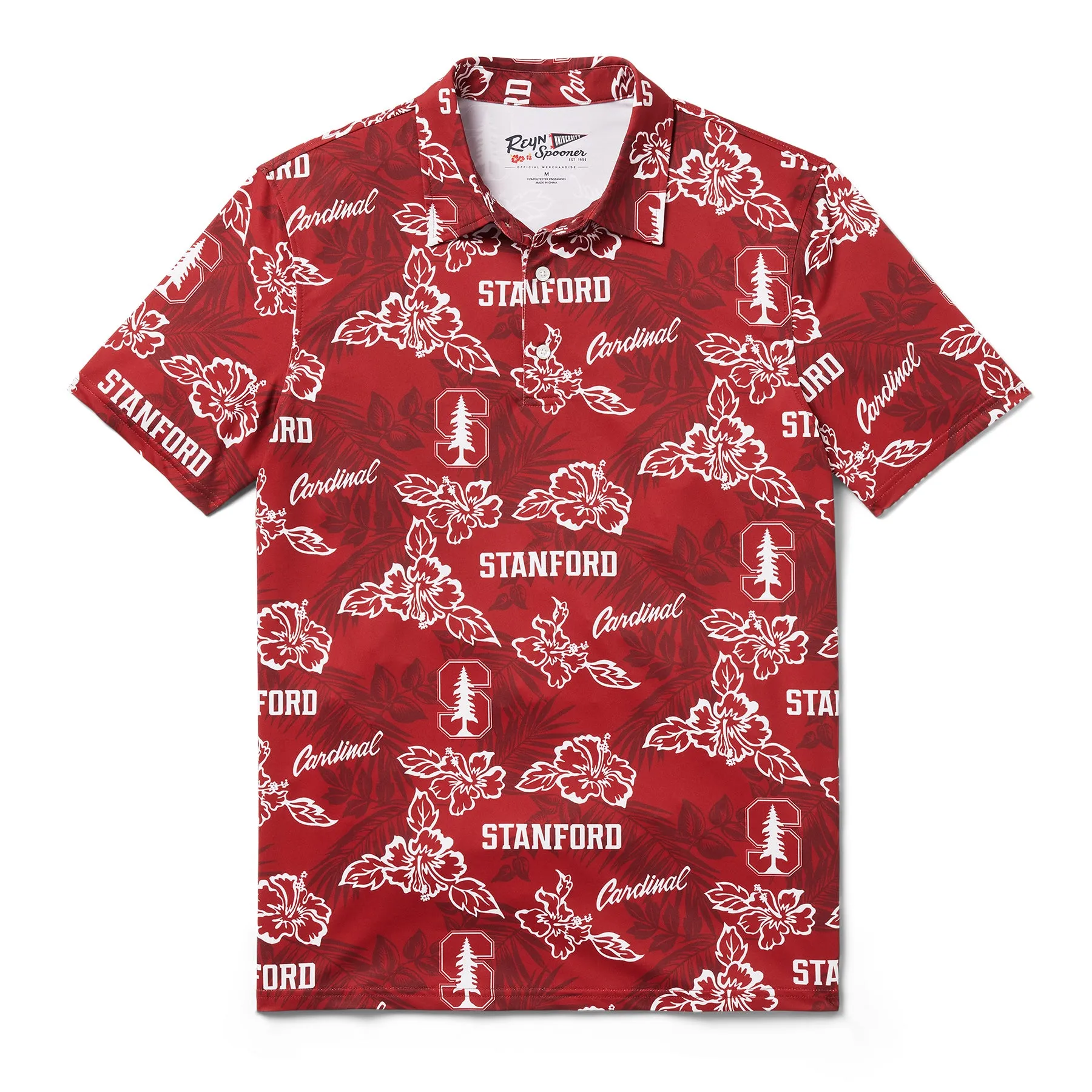 STANFORD UNIVERSITY PUA PERFORMANCE POLO sold by Reyn Spooner