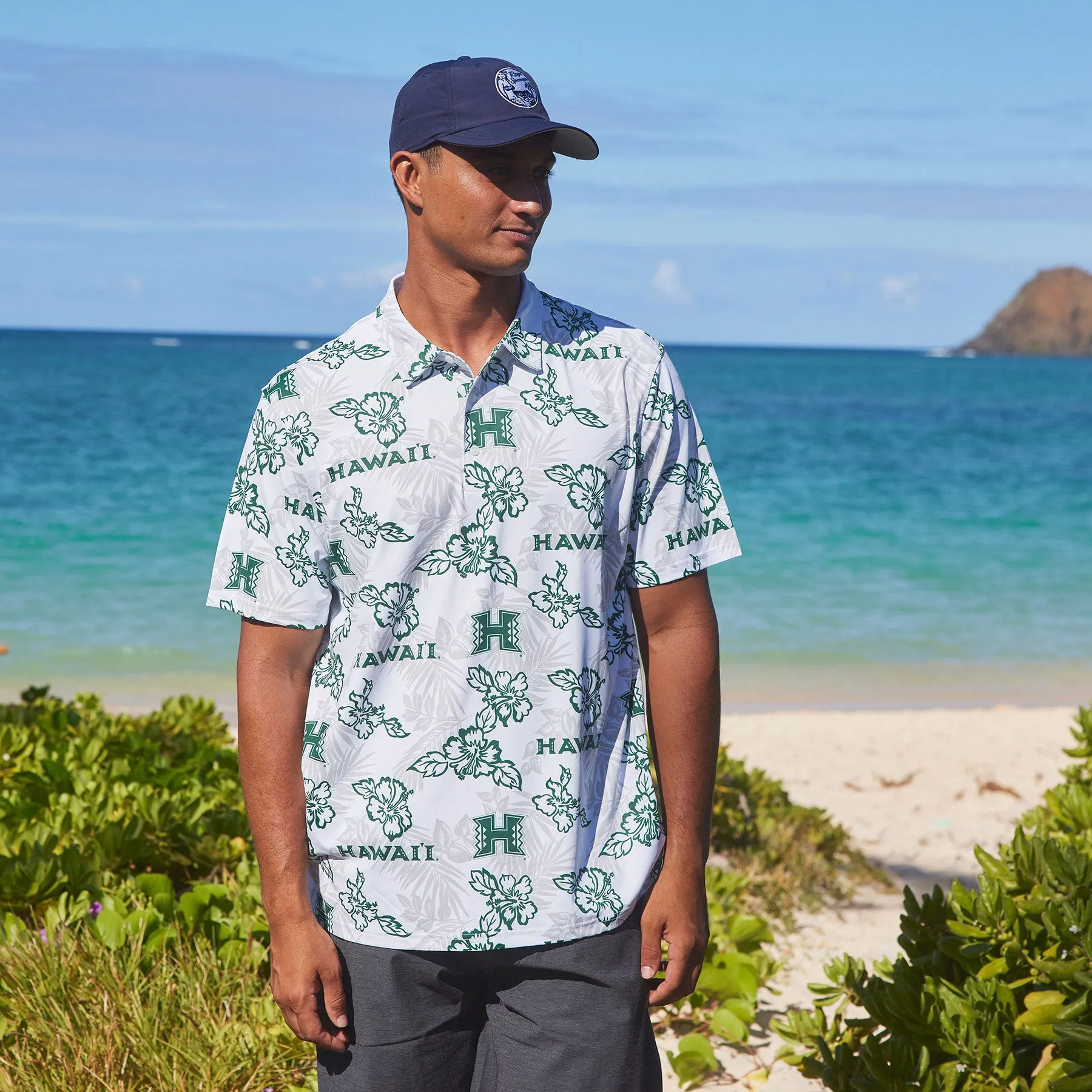 UNIVERSITY OF HAWAI'I POLO sold by Reyn Spooner product image thumbnail 3