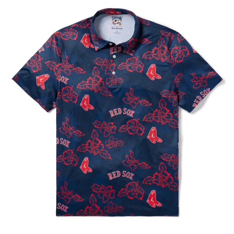 MLB® BOSTON RED SOX 1933 COOPERSTOWN PERFORMANCE POLO sold by Reyn Spooner