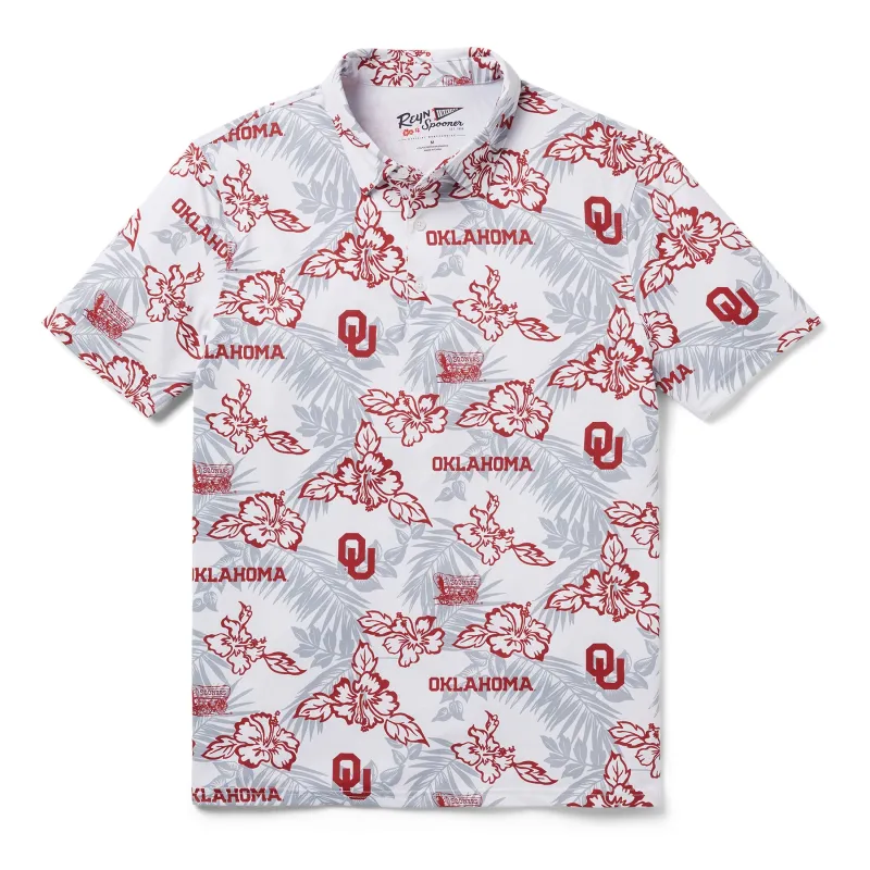 UNIVERSITY OF OKLAHOMA PUA PERFORMANCE POLO sold by Reyn Spooner