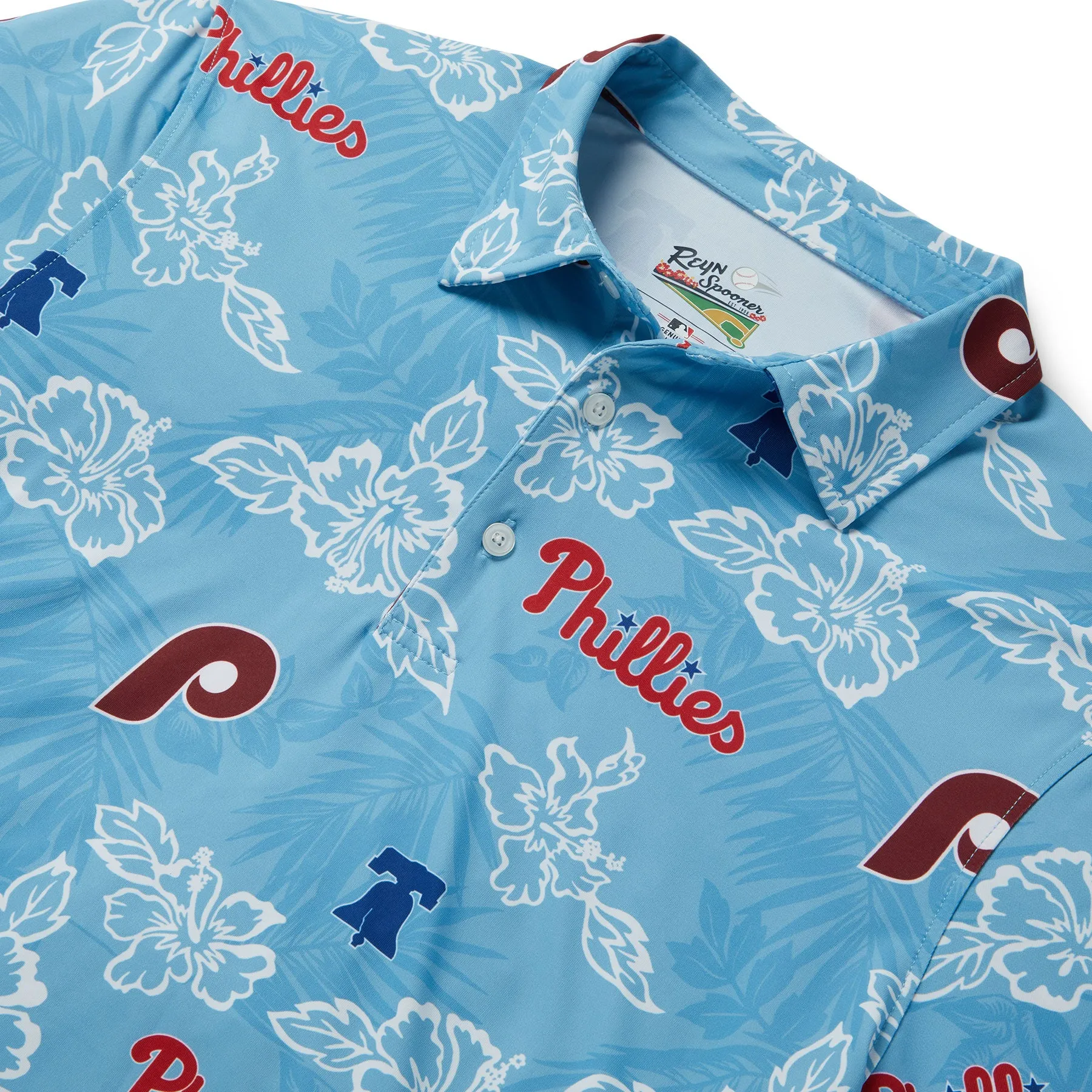 MLB® PHILADELPHIA PHILLIES PUA PERFORMANCE POLO sold by Reyn Spooner product image thumbnail 2
