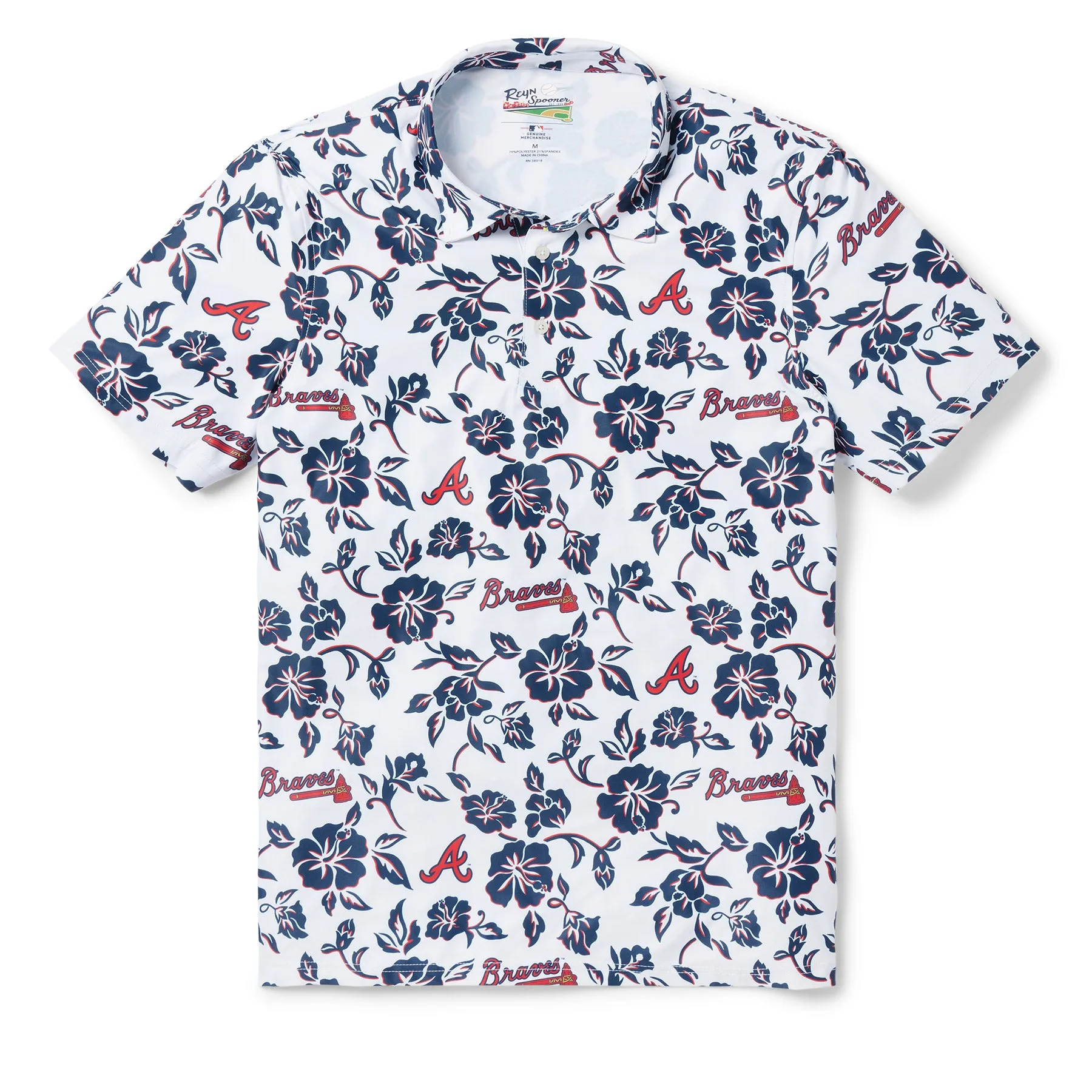 MLB® ATLANTA BRAVES GAME DAY PERFORMANCE POLO sold by Reyn Spooner