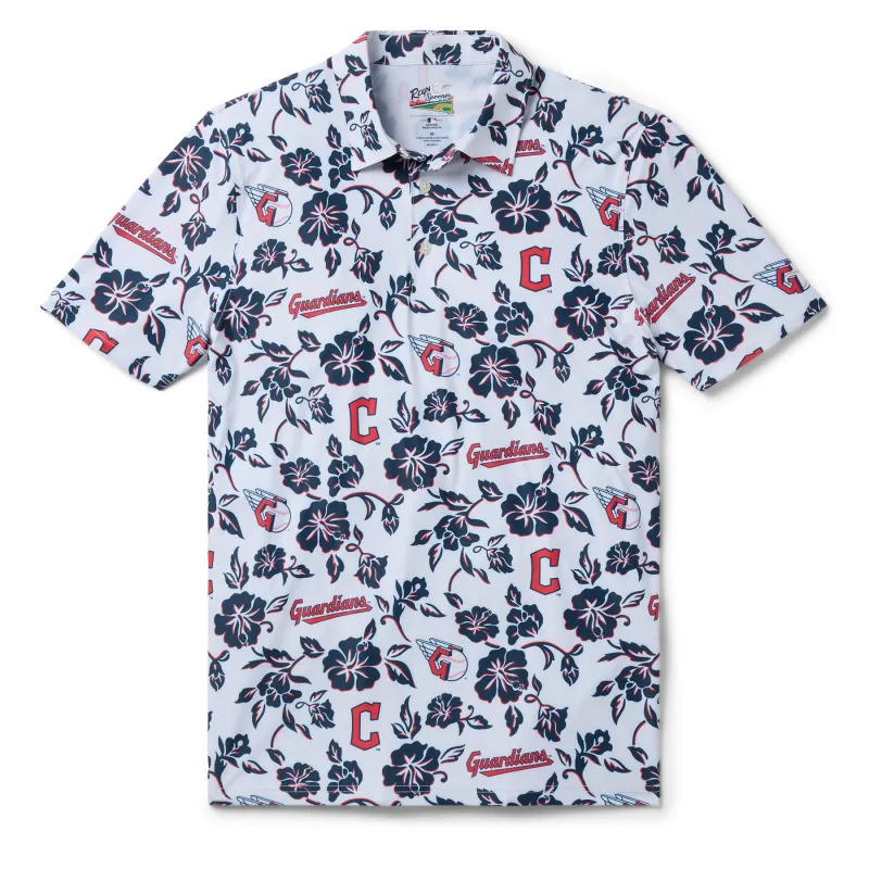 MLB® CLEVELAND GUARDIANS GAME DAY PERFORMANCE POLO sold by Reyn Spooner