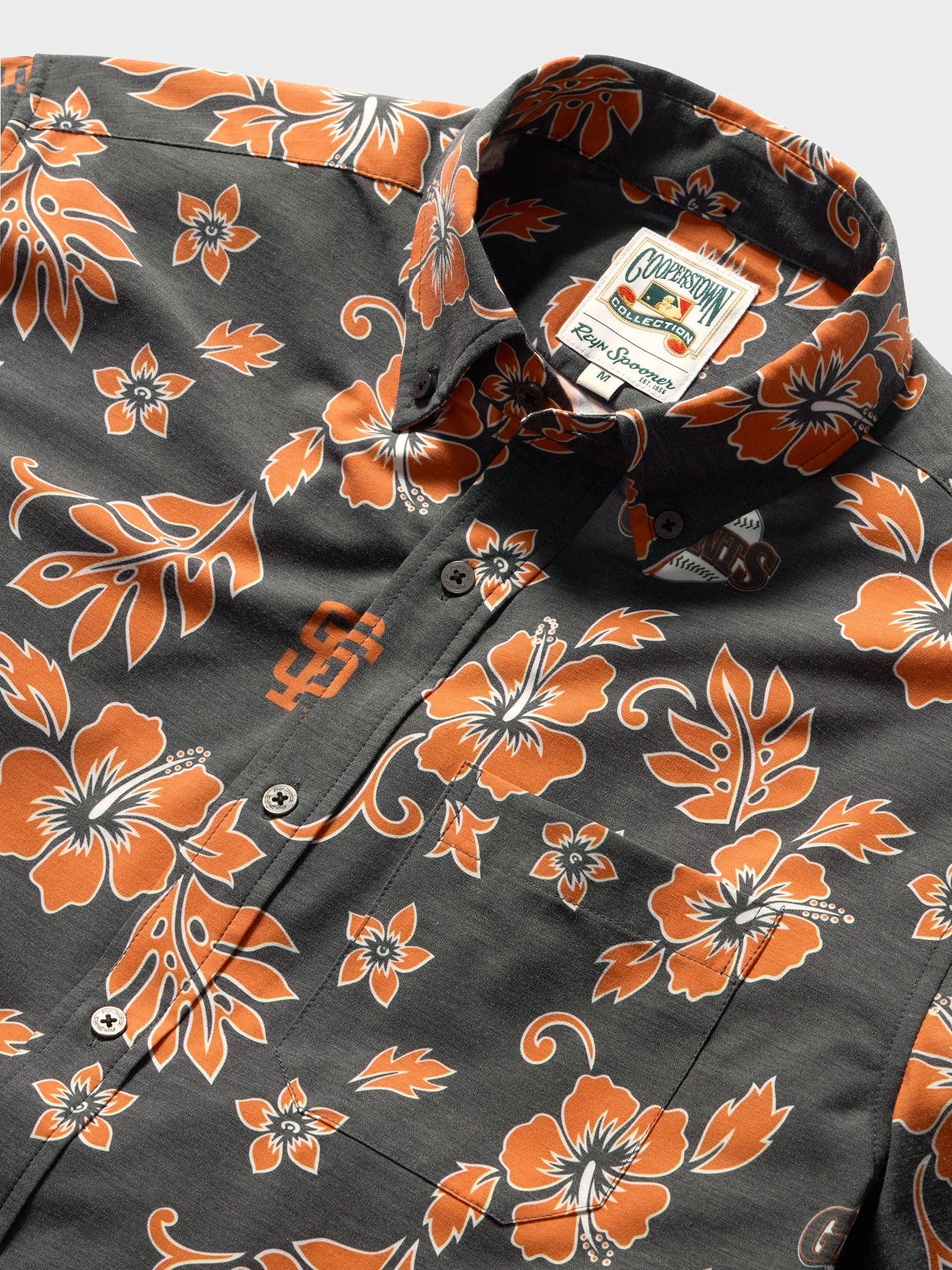 MLB® SAN FRANCISCO GIANTS COOPERSTOWN PERFORMANCE ALOHA SHIRT sold by Reyn Spooner product image thumbnail 2