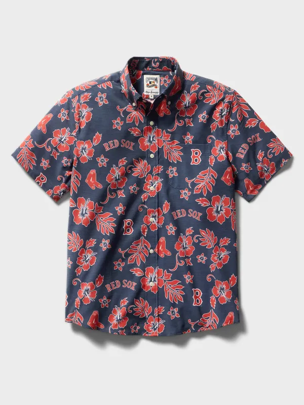 MLB® BOSTON RED SOX COOPERSTOWN PERFORMANCE ALOHA SHIRT sold by Reyn Spooner