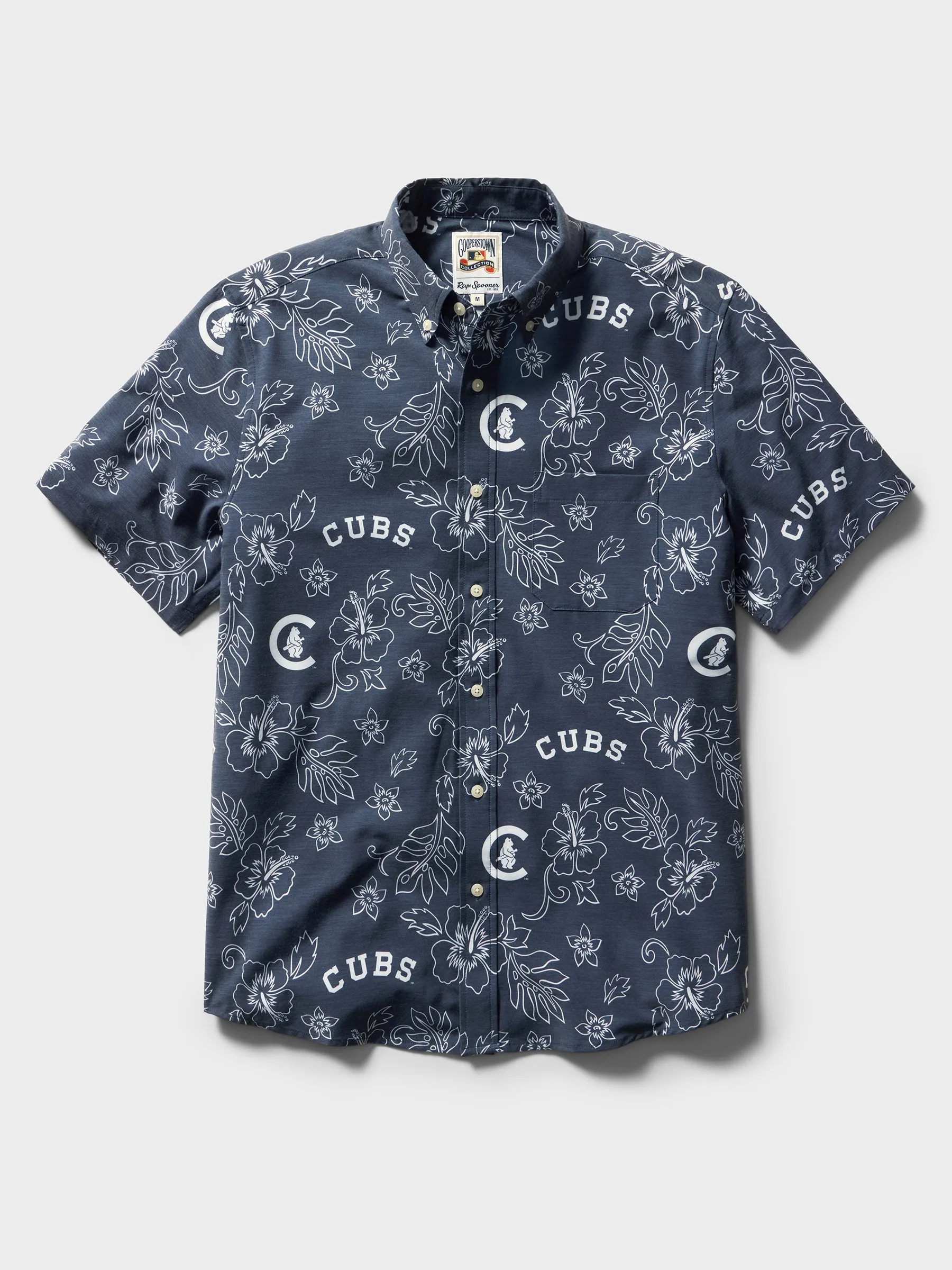 MLB® CHICAGO CUBS COOPERSTOWN PERFORMANCE ALOHA SHIRT sold by Reyn Spooner