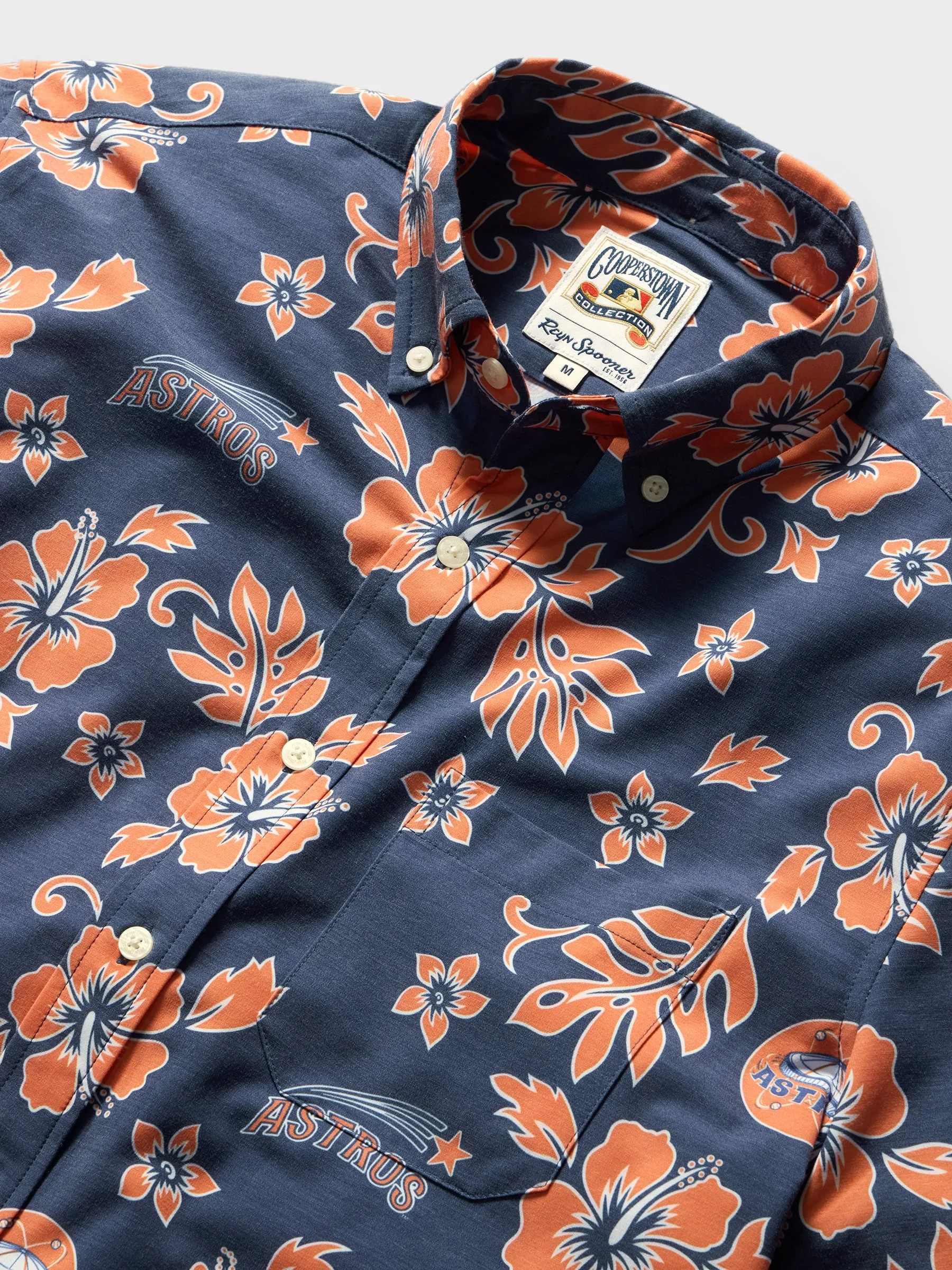 MLB® HOUSTON ASTROS COOPERSTOWN PERFORMANCE ALOHA SHIRT sold by Reyn Spooner product image thumbnail 2