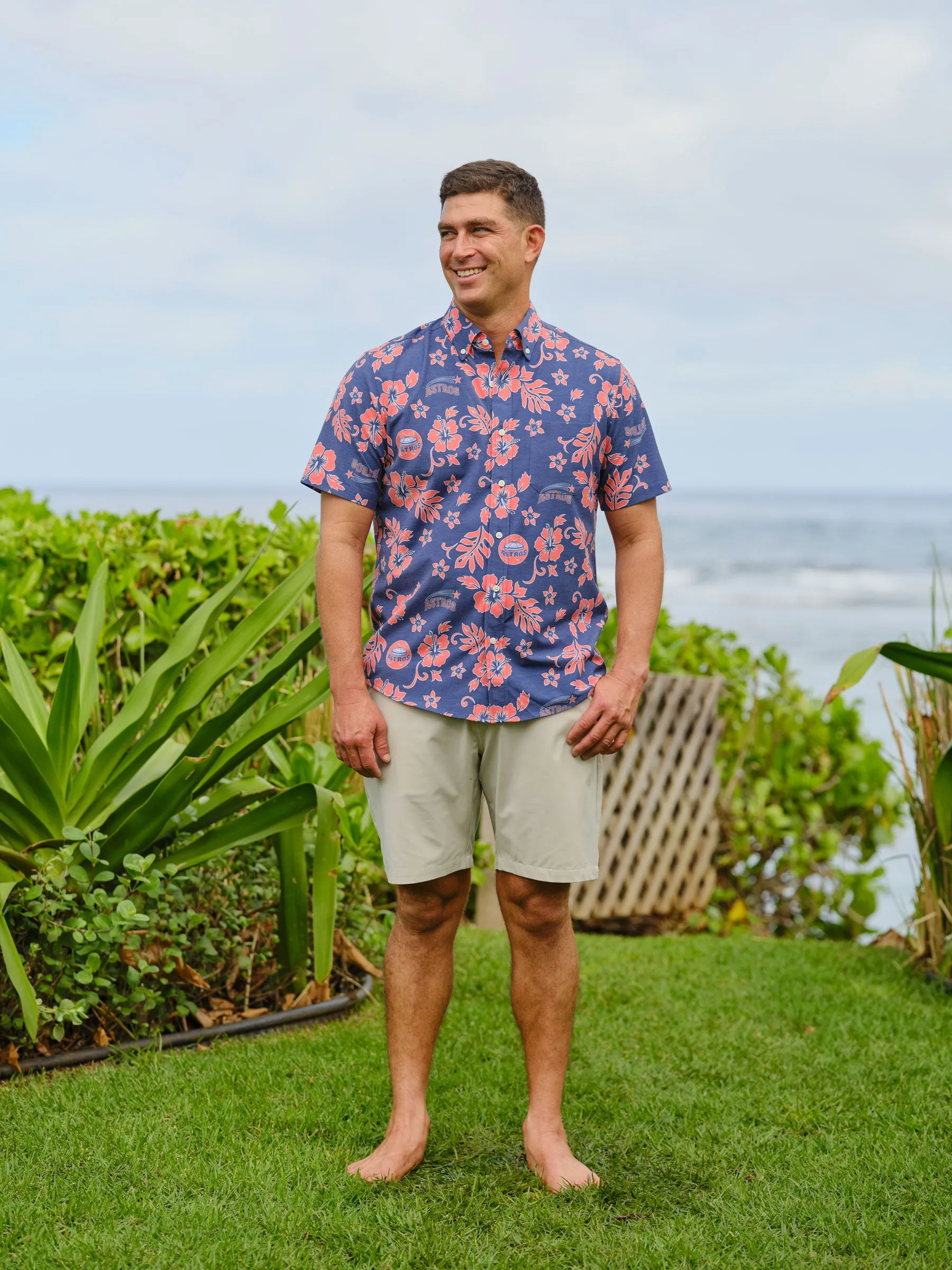 MLB® HOUSTON ASTROS COOPERSTOWN PERFORMANCE ALOHA SHIRT sold by Reyn Spooner product image thumbnail 3