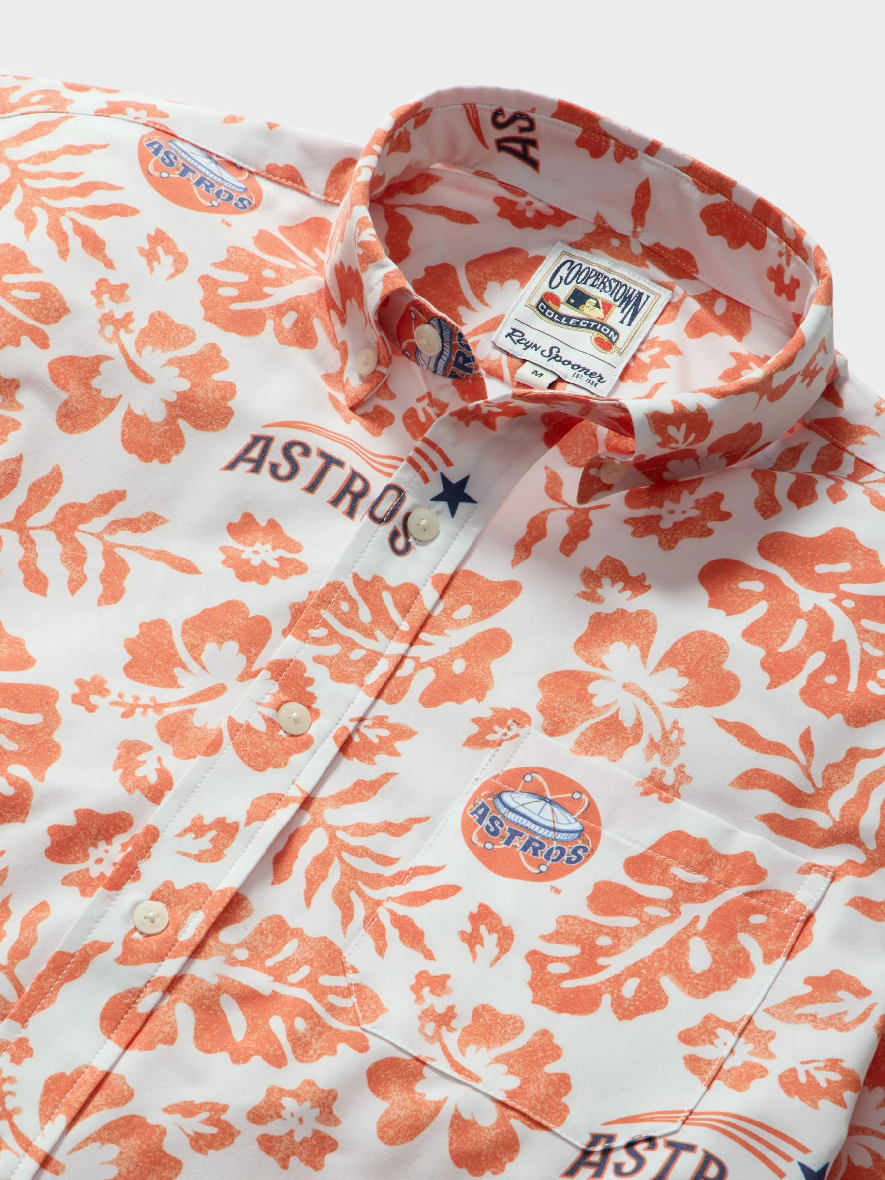 MLB® HOUSTON ASTROS COOPERSTOWN PERFORMANCE ALOHA SHIRT sold by Reyn Spooner product image thumbnail 2