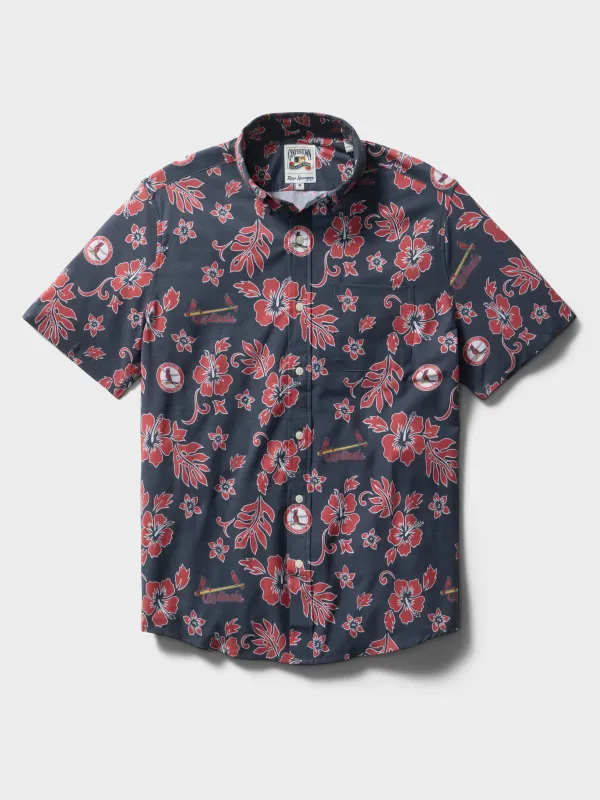 MLB® ST. LOUIS CARDINALS COOPERSTOWN PERFORMANCE ALOHA SHIRT sold by Reyn Spooner