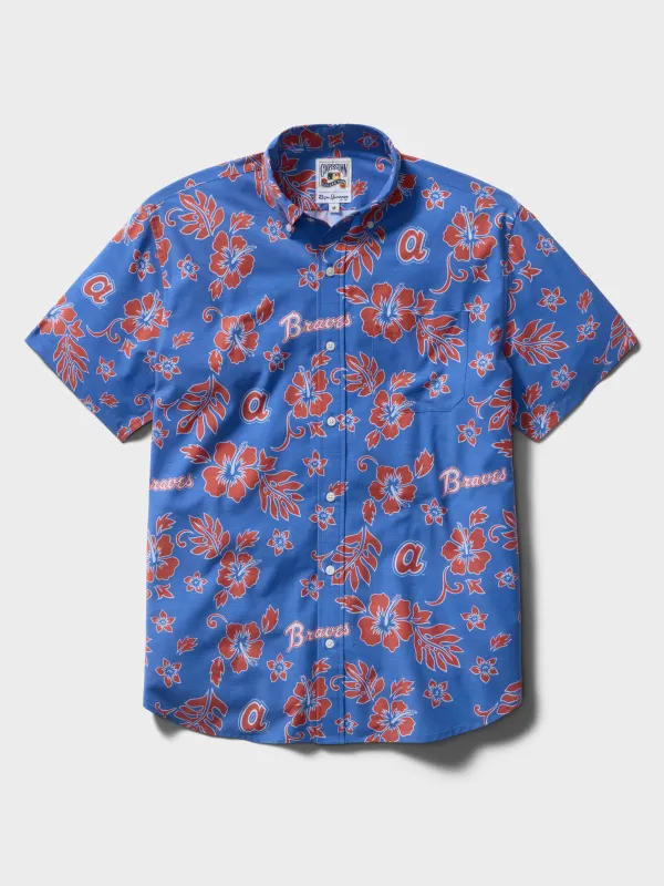 MLB® ATLANTA BRAVES COOPERSTOWN PERFORMANCE ALOHA SHIRT sold by Reyn Spooner