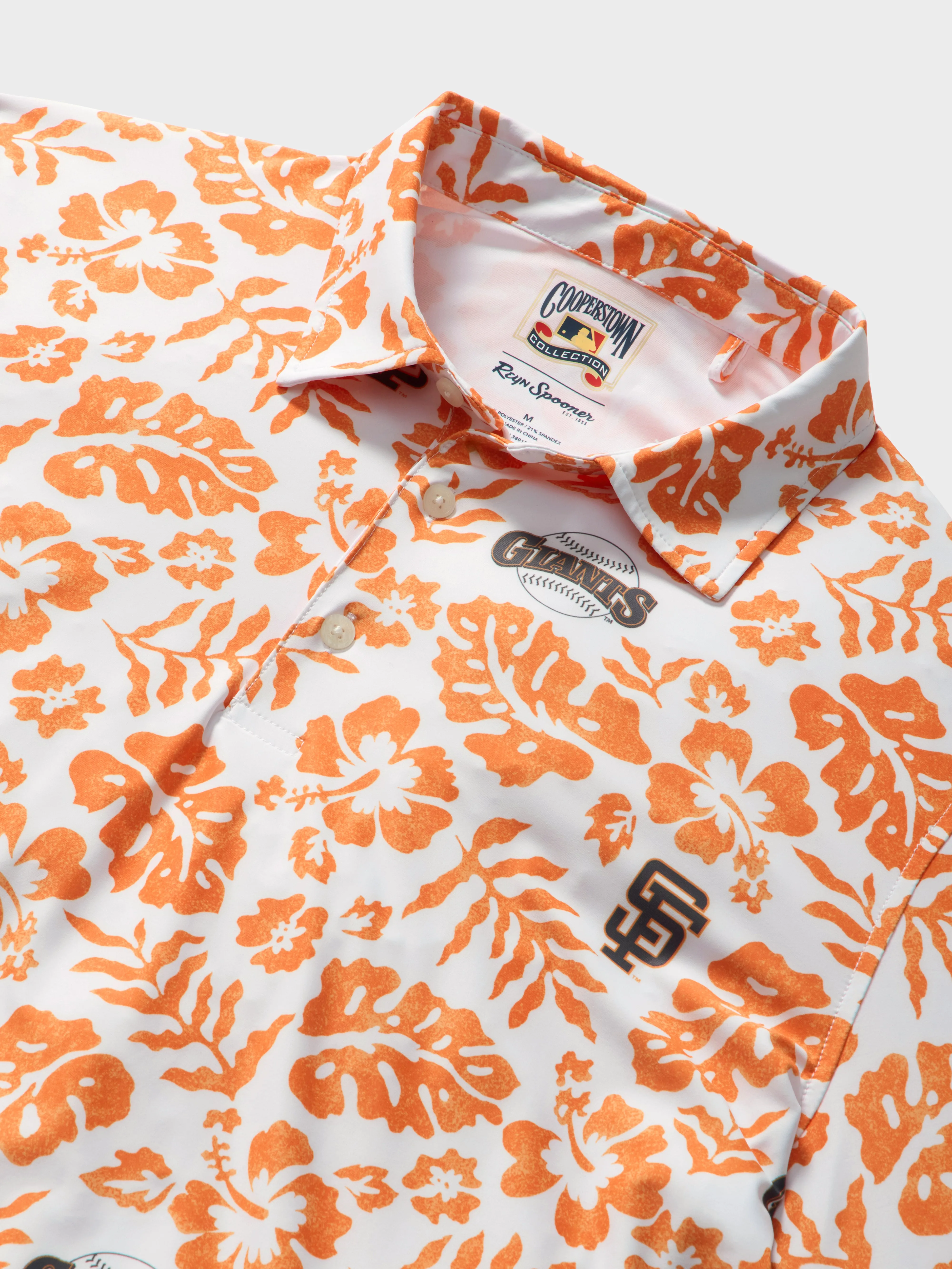 MLB® SAN FRANCISCO GIANTS COOPERSTOWN PERFORMANCE POLO sold by Reyn Spooner product image thumbnail 2