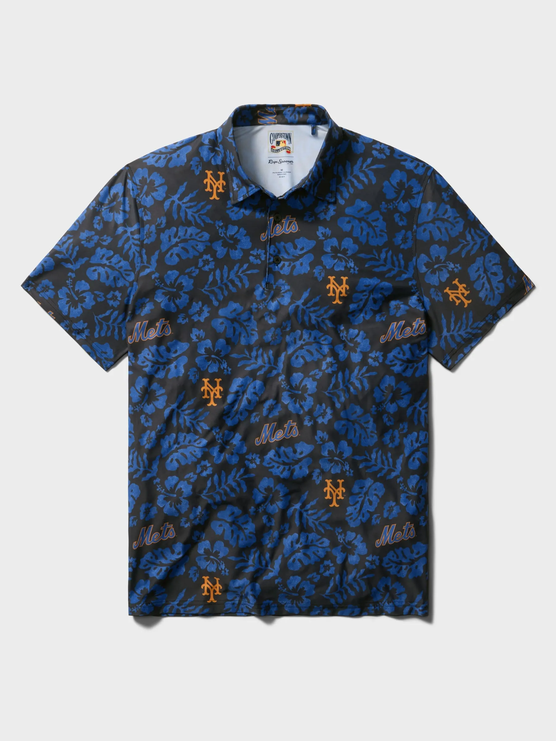 MLB® NEW YORK METS COOPERSTOWN PERFORMANCE POLO sold by Reyn Spooner