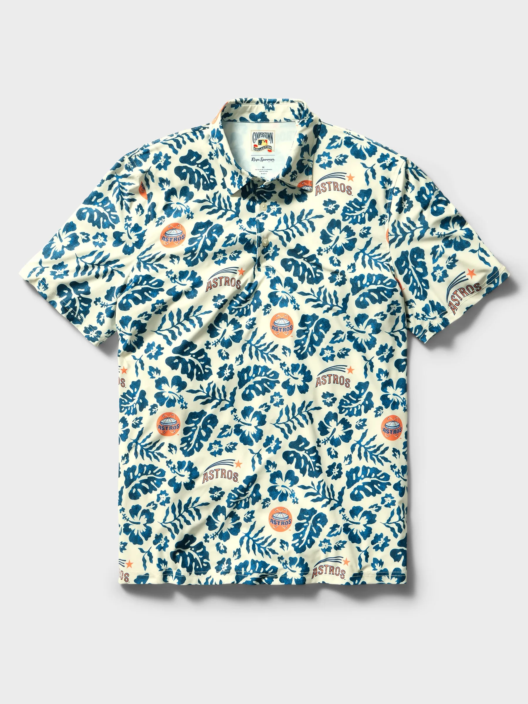 MLB® HOUSTON ASTROS COOPERSTOWN PERFORMANCE POLO sold by Reyn Spooner