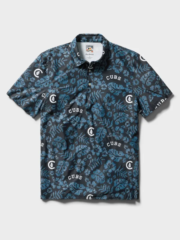 MLB® CHICAGO CUBS COOPERSTOWN PERFORMANCE POLO sold by Reyn Spooner