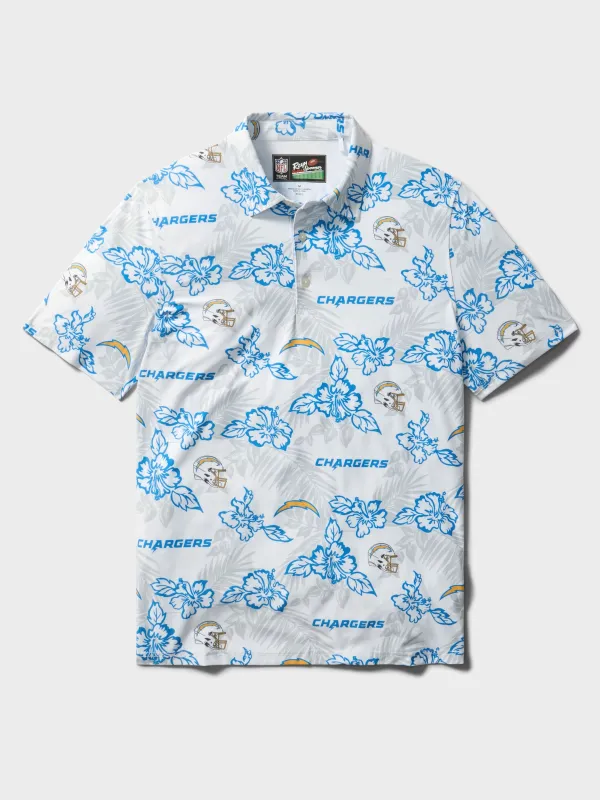 LOS ANGELES CHARGERS GAME DAY PERFORMANCE POLO made by Reyn Spooner