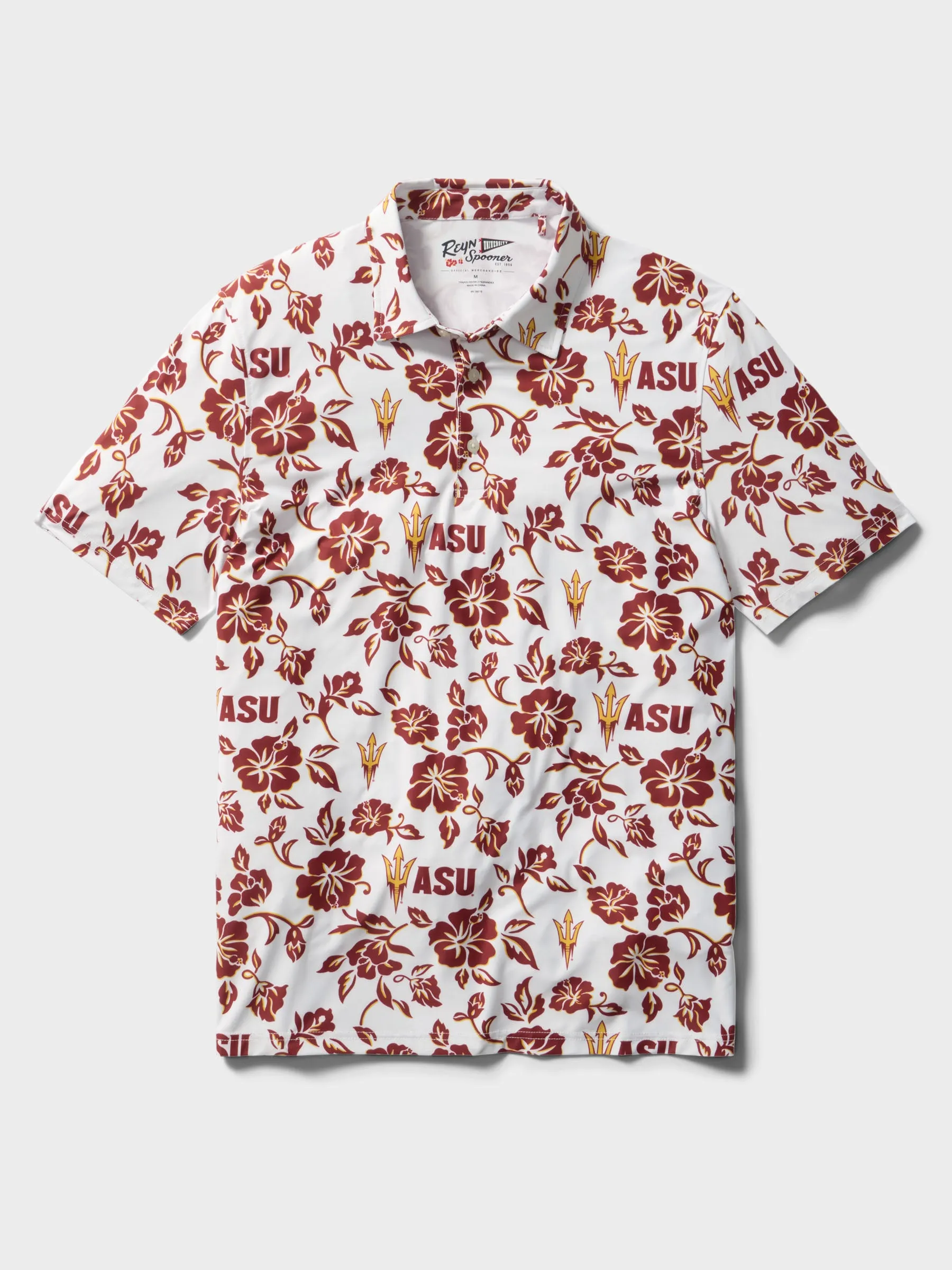 ARIZONA STATE UNIVERSITY PUA PERFORMANCE POLO sold by Reyn Spooner