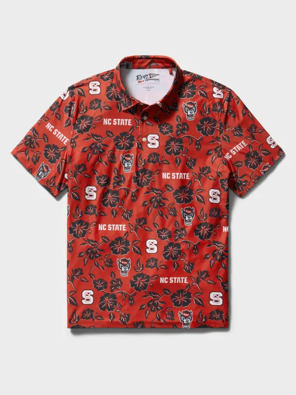 NORTH CAROLINA STATE UNIVERSITY PUA PERFORMANCE POLO made by Reyn Spooner