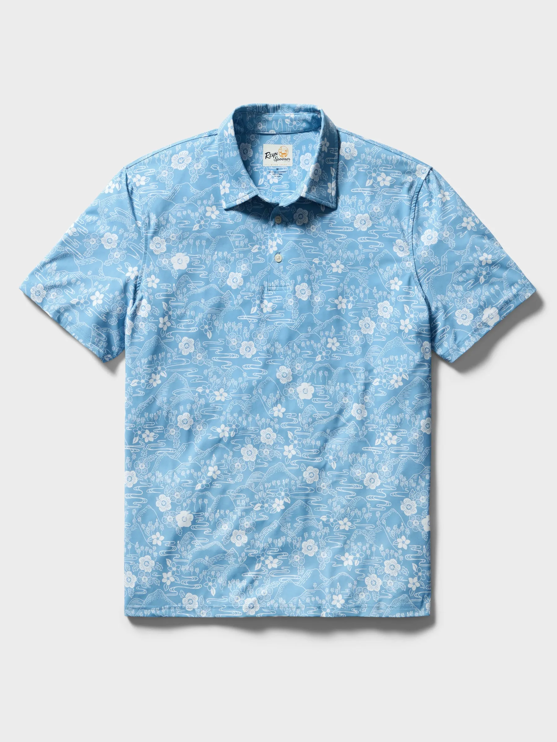SAKURA FIELDS PERFORMANCE POLO sold by Reyn Spooner product image thumbnail 5