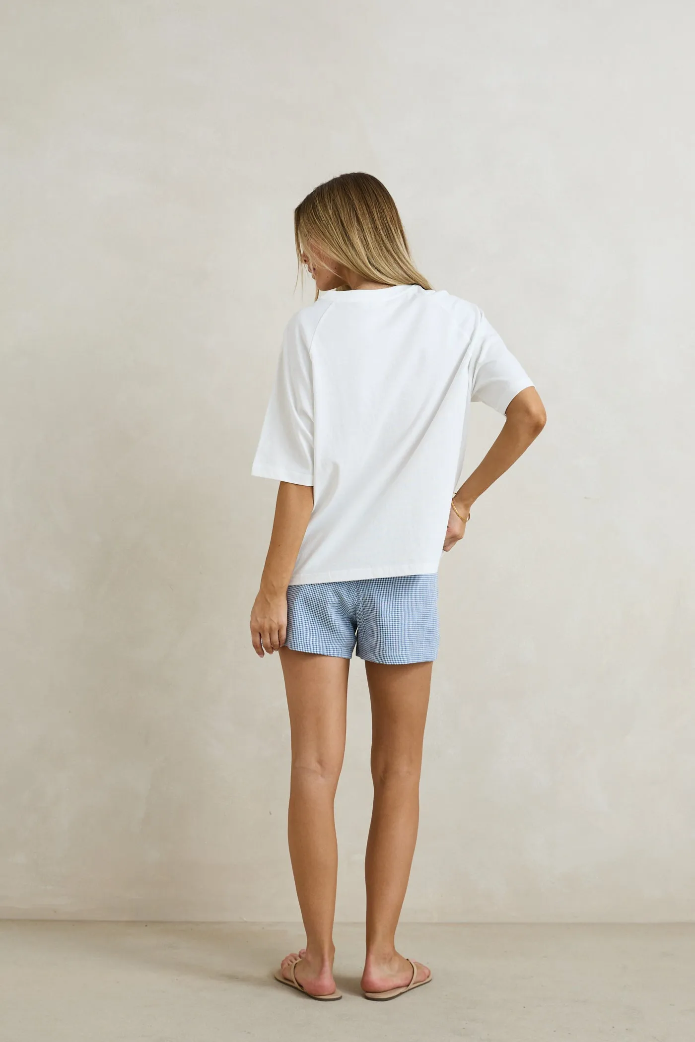 Wave Rider Raglan T-Shirt White sold by Rhythm. product image thumbnail 5