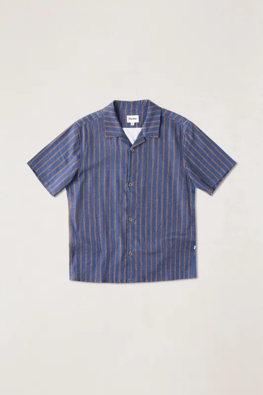 Tremolo Ss Shirt Blue sold by Rhythm.