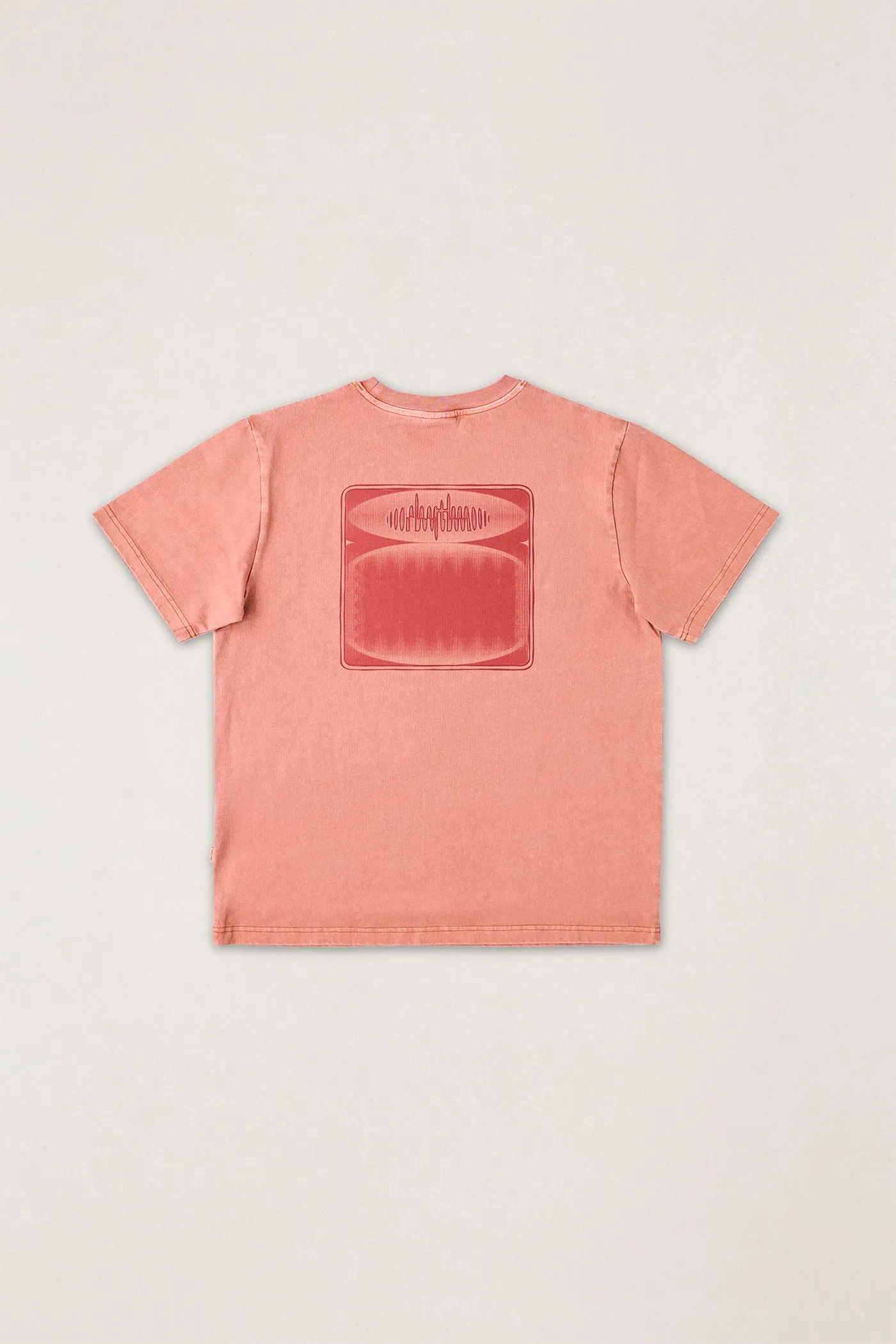 Tremolo Vintage Ss T-Shirt Terracotta sold by Rhythm. product image thumbnail 2