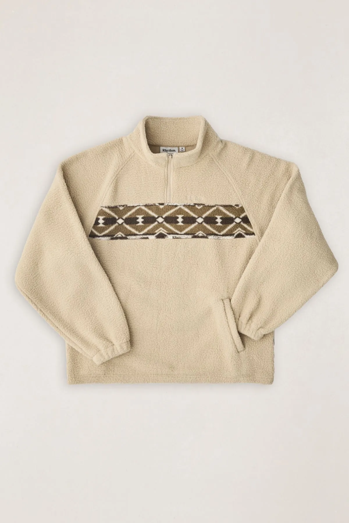 High Plains Quarter Zip Desert sold by Rhythm.
