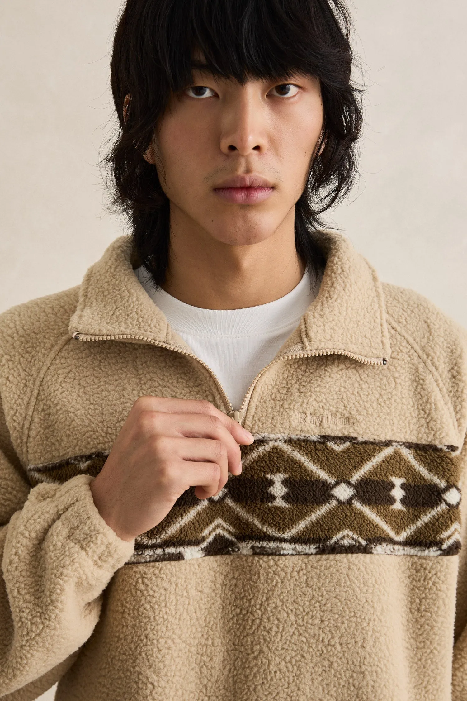High Plains Quarter Zip Desert sold by Rhythm. product image thumbnail 5