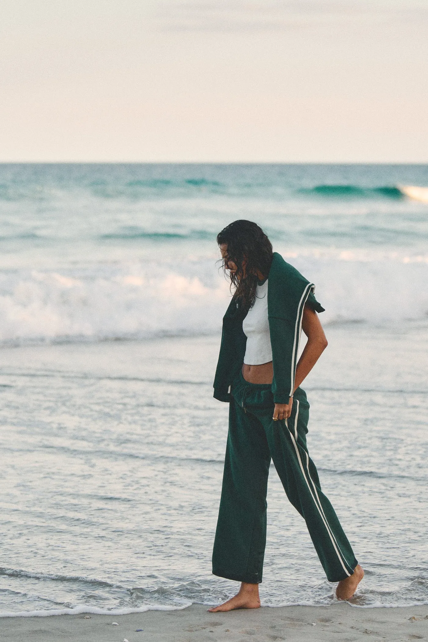 Contrast Track Pant Hunter sold by Rhythm. product image thumbnail 3