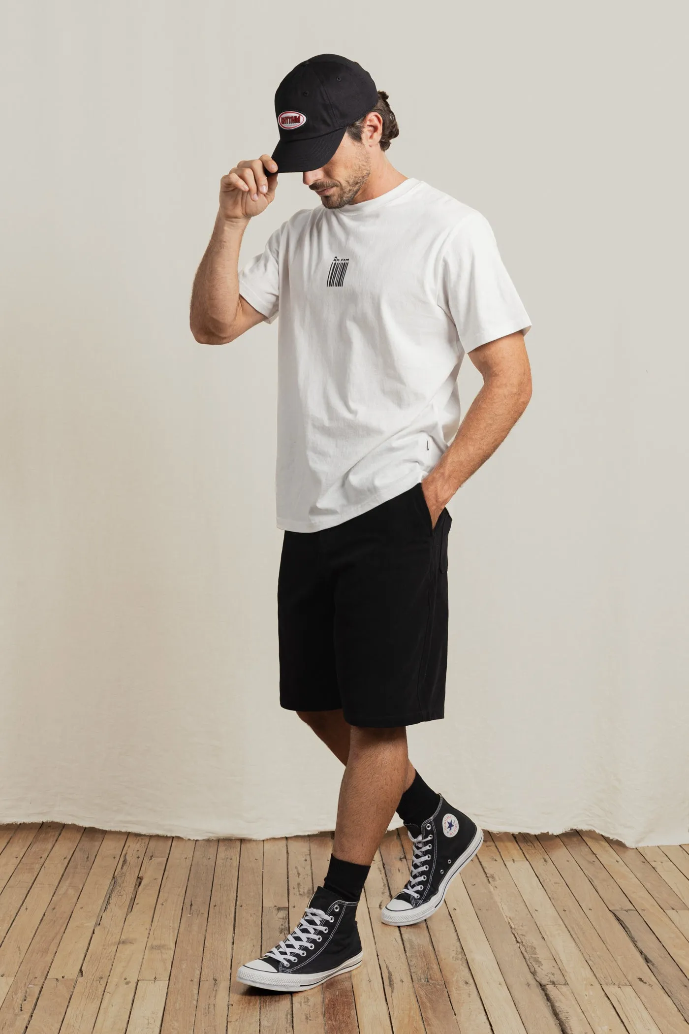 Coded Vintage Ss T-Shirt White sold by Rhythm. product image thumbnail 5