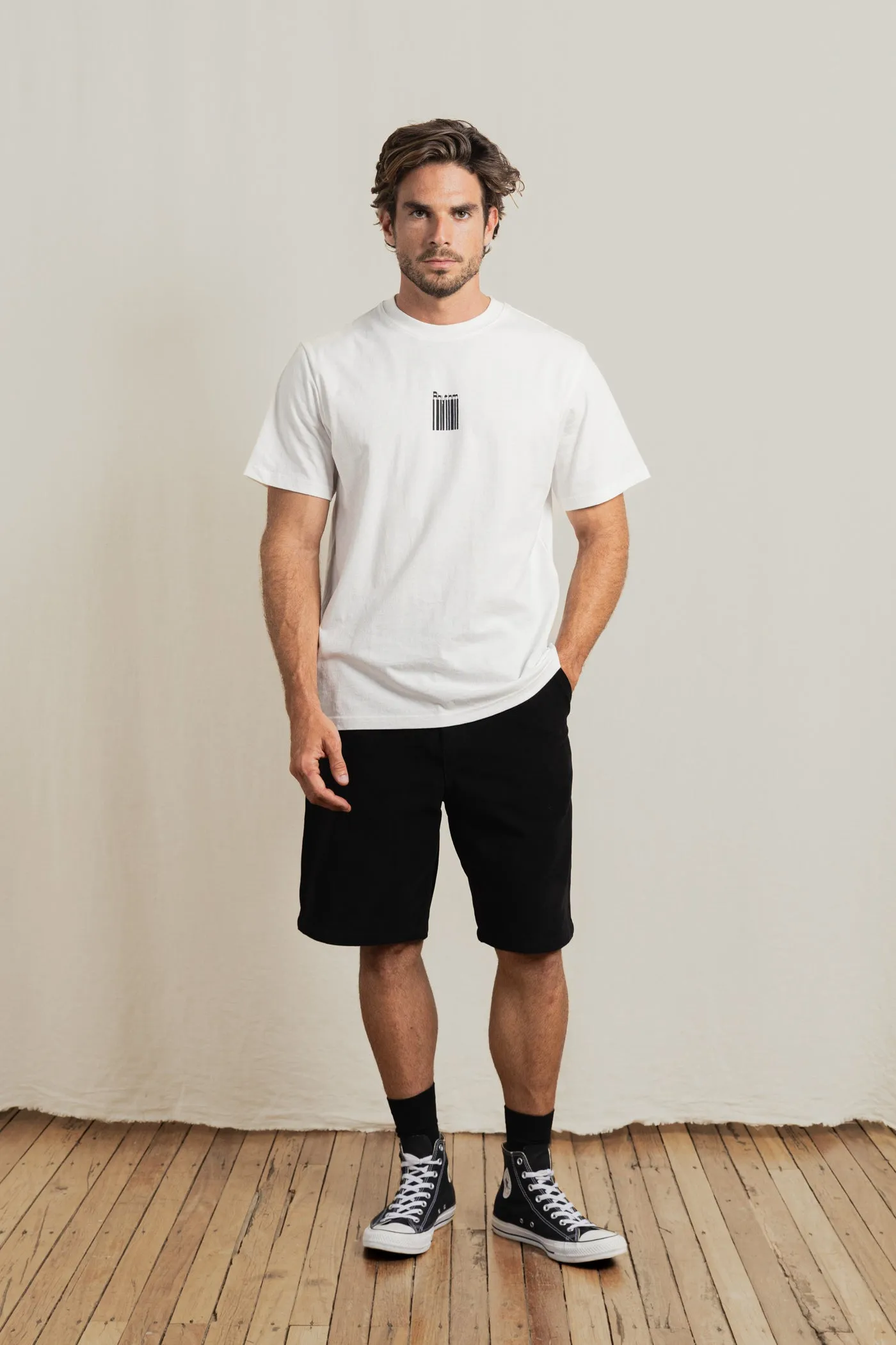 Coded Vintage Ss T-Shirt White sold by Rhythm. product image thumbnail 2