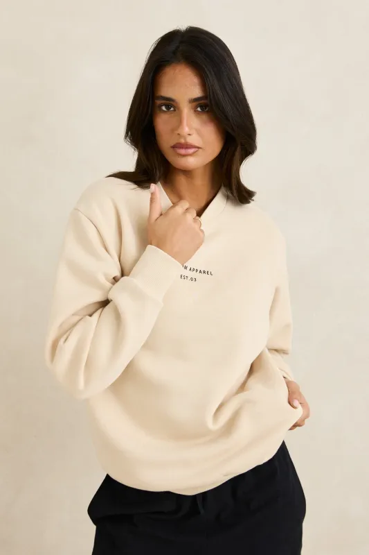 Classic Brand Fleece Oat made by Rhythm.