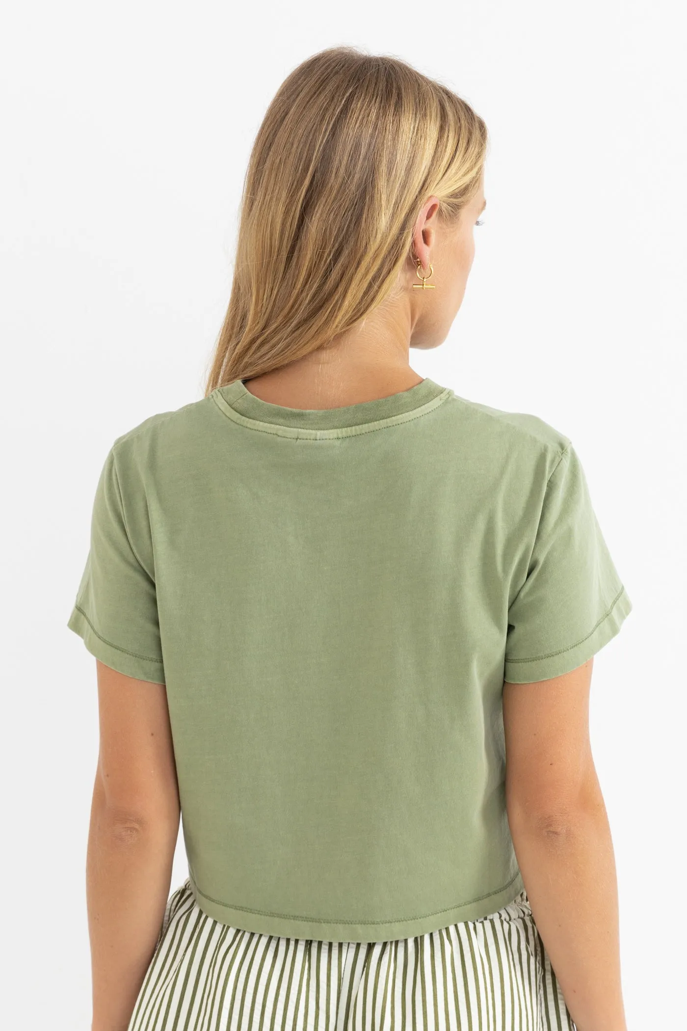 Palms Crop Crew Tee sold by Rhythm. product image thumbnail 4