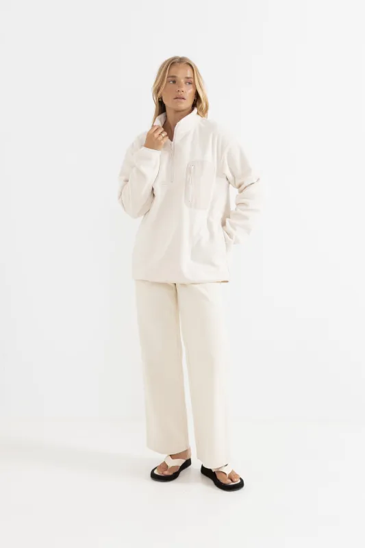 Keep Me Cozy Polar Fleece White sold by Rhythm.